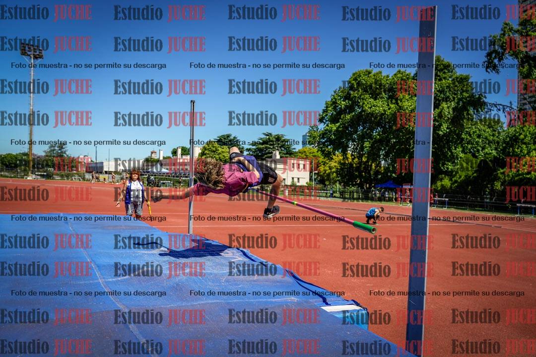 Fotos del salto en alto de varones