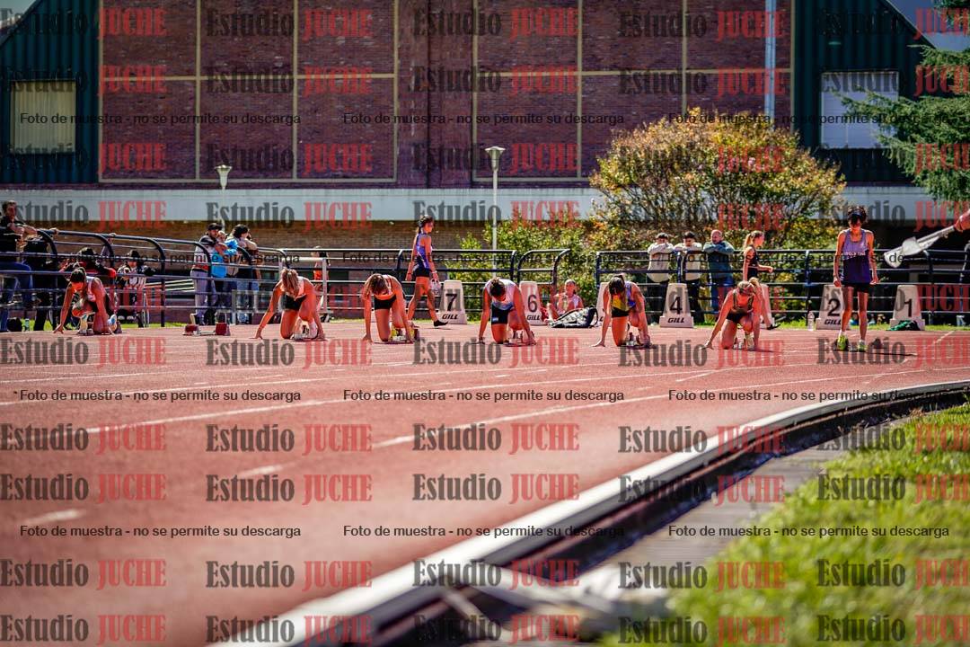 Fotos de los 100 m de mujeres 