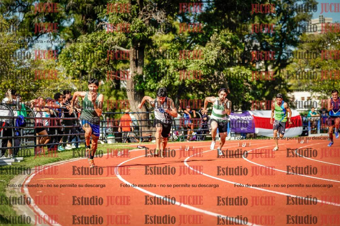 Fotos de los 200 m llanos de varones
