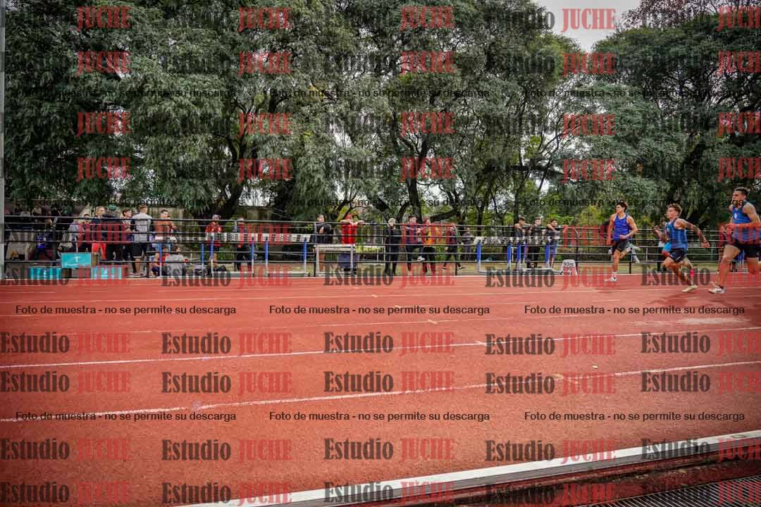 Fotos de los 100 m llanos de varones - decatlón 1