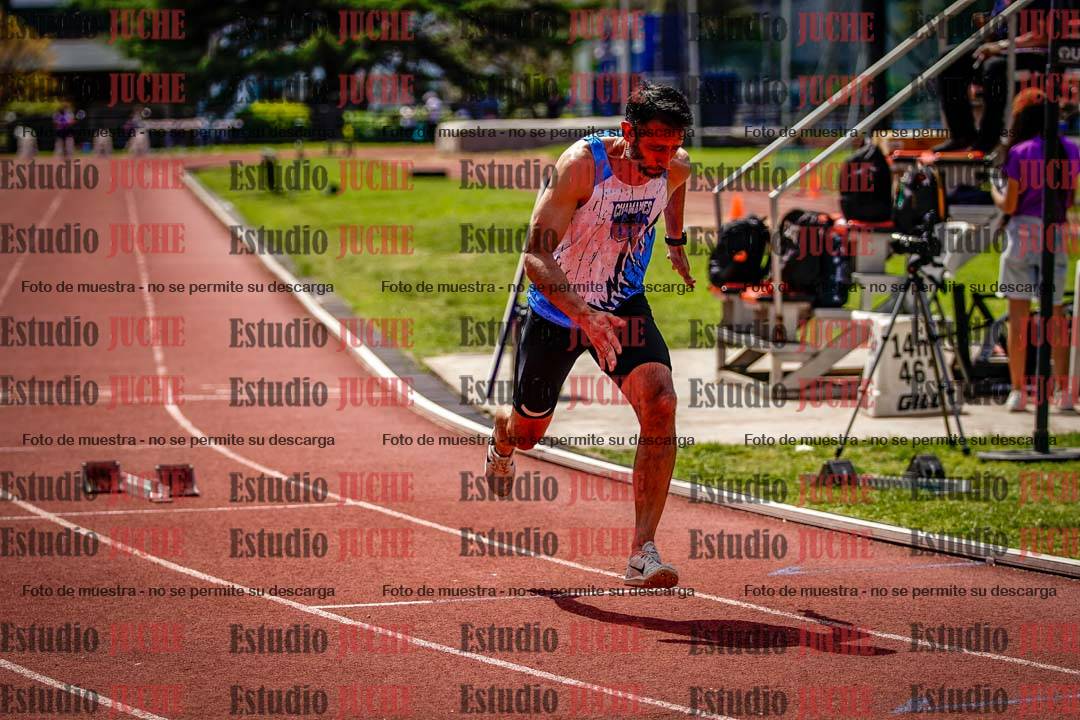 Fotos de los 400 m llanos de varones