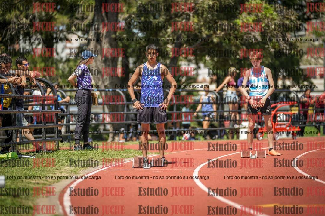 Fotos de los 200 m llanos de varones