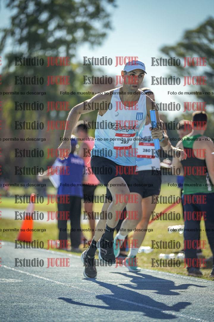 Fotos durante los relevos
