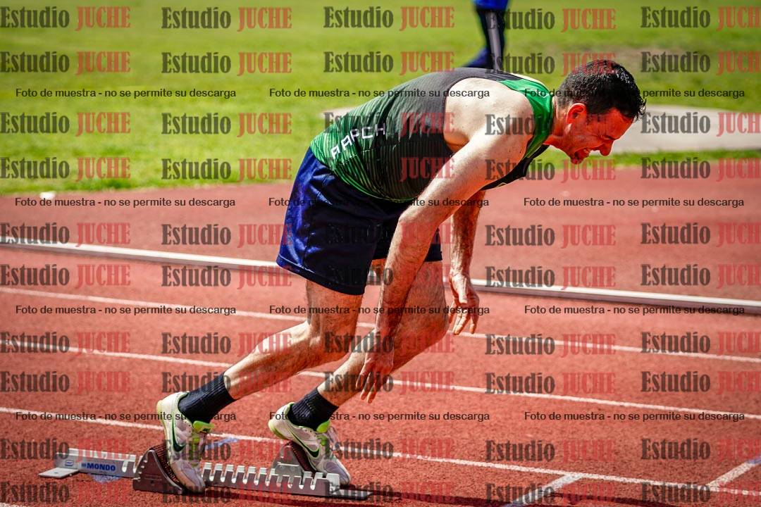 Fotos de los 400 m llanos de varones