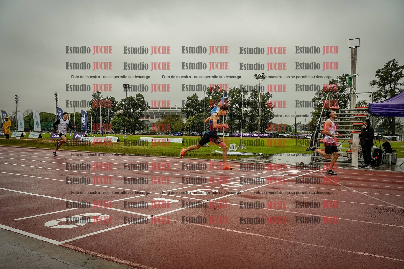 Fotos de los 400 m de varones