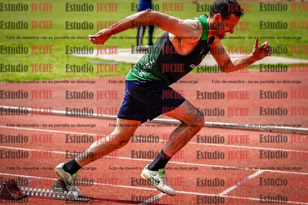 Fotos de los 400 m llanos de varones