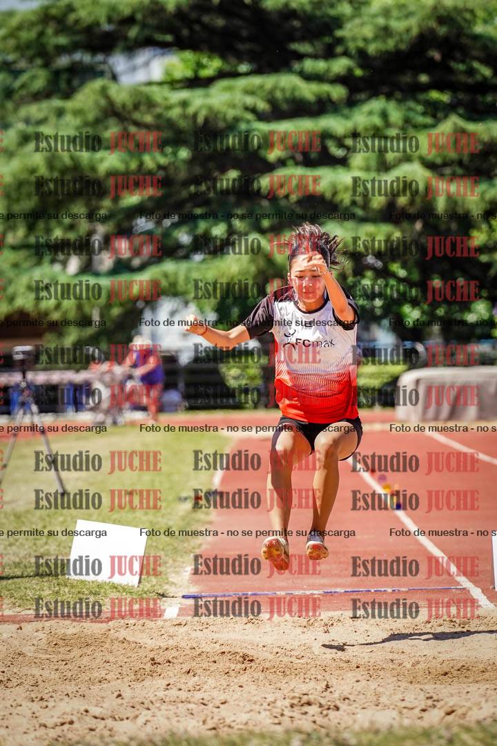 Fotos del salto en largo de mujeres - U14