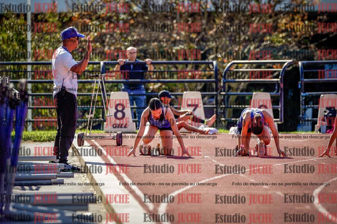 Fotos de los 100 m llanos de mujeres