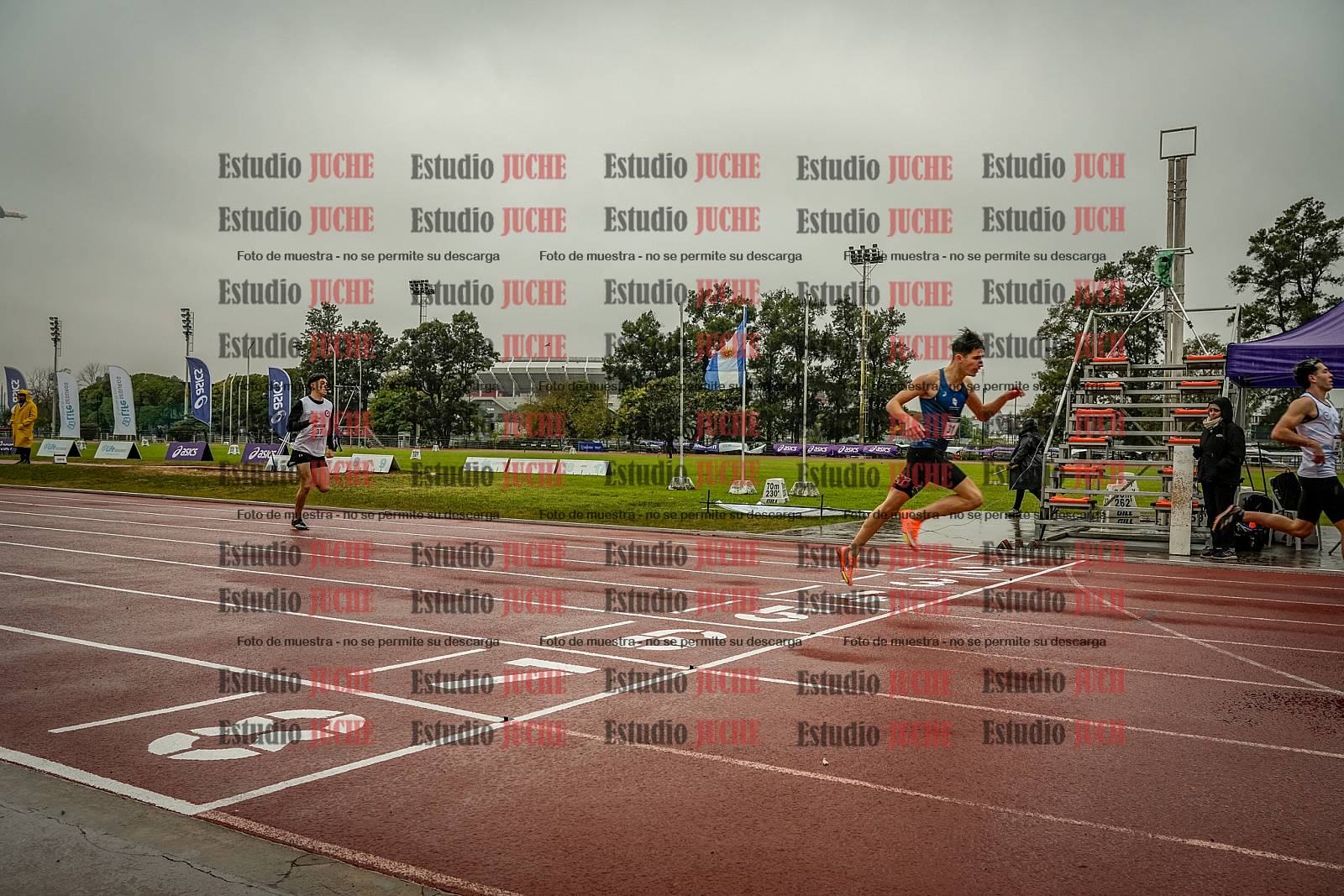 Fotos de los 400 m de varones