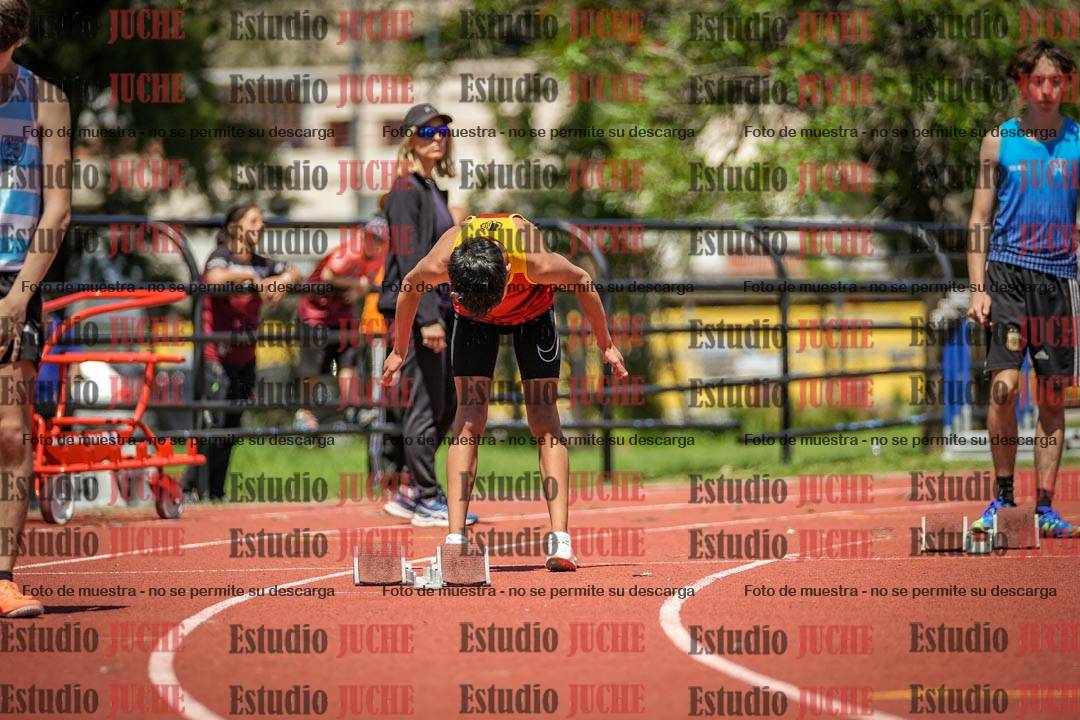 Fotos de los 200 m llanos de varones