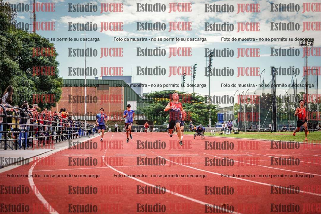 Fotos de los 200 m de varones