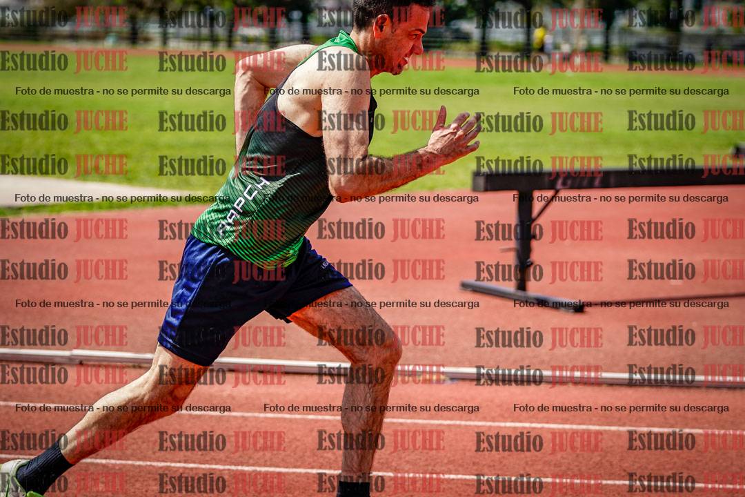 Fotos de los 400 m llanos de varones