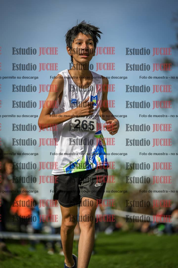 Fotos de la llegada del cross de 2000 m