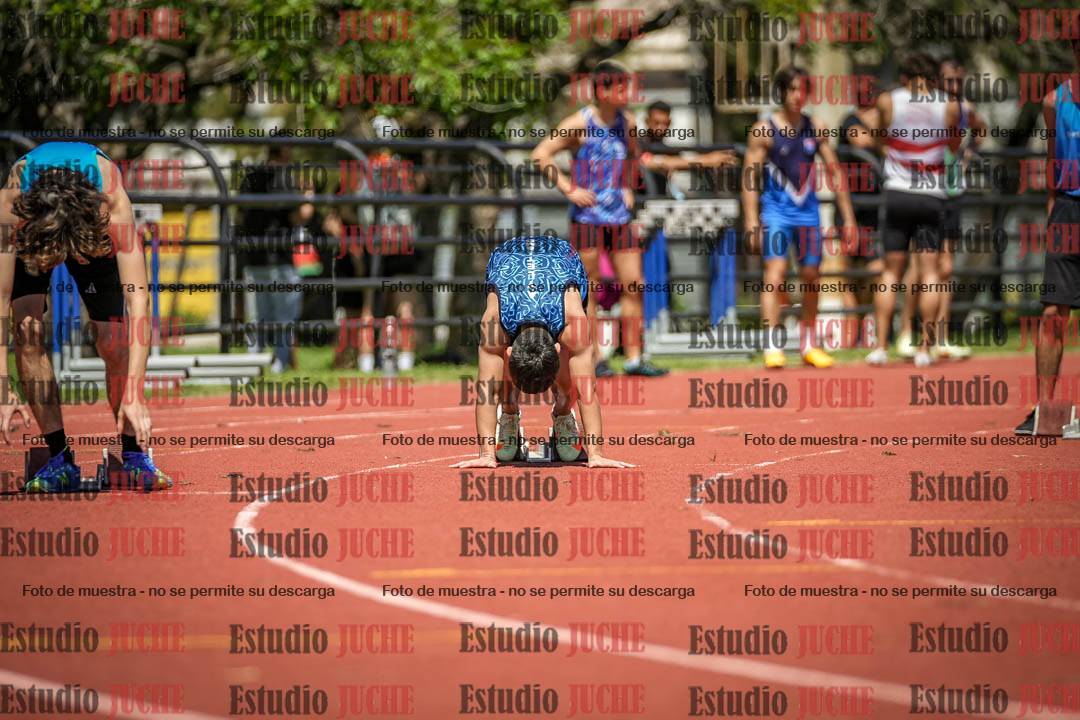 Fotos de los 200 m llanos de varones