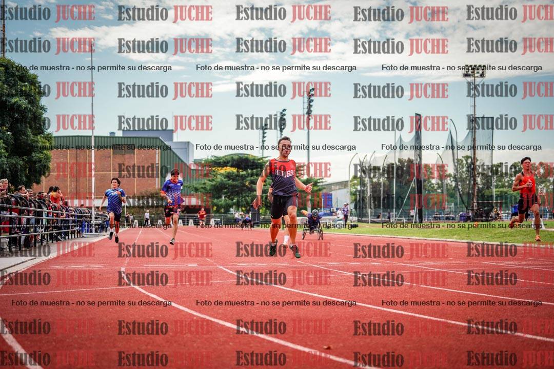 Fotos de los 200 m de varones
