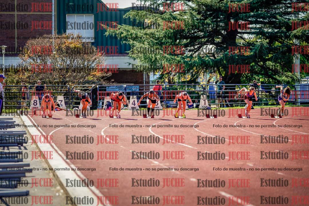 Fotos de los 100 m llanos de mujeres