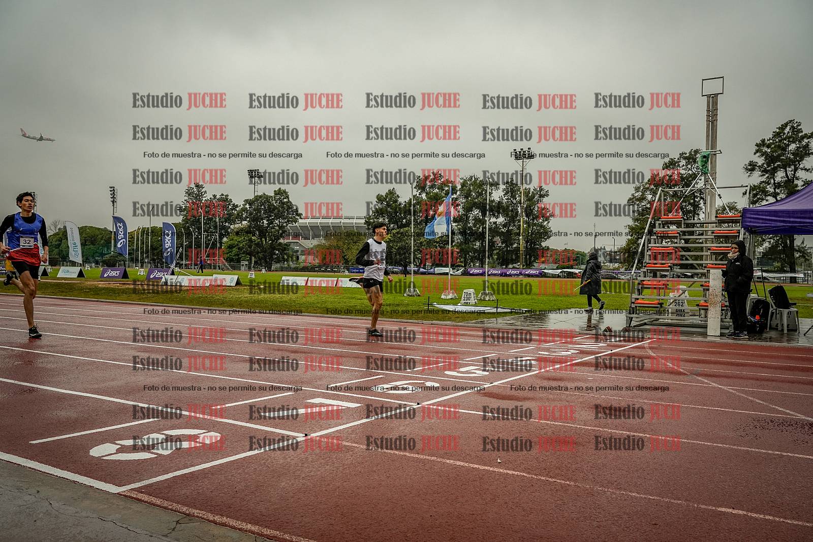 Fotos de los 400 m de varones