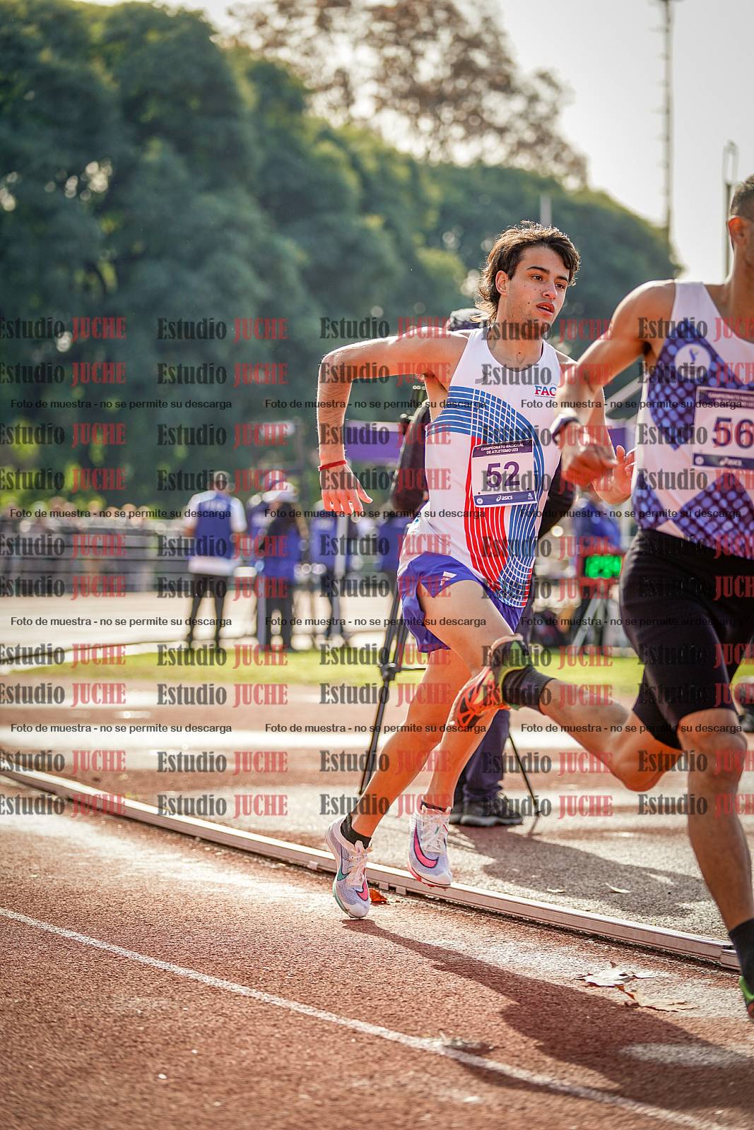 Fotos de los 800 m de varones