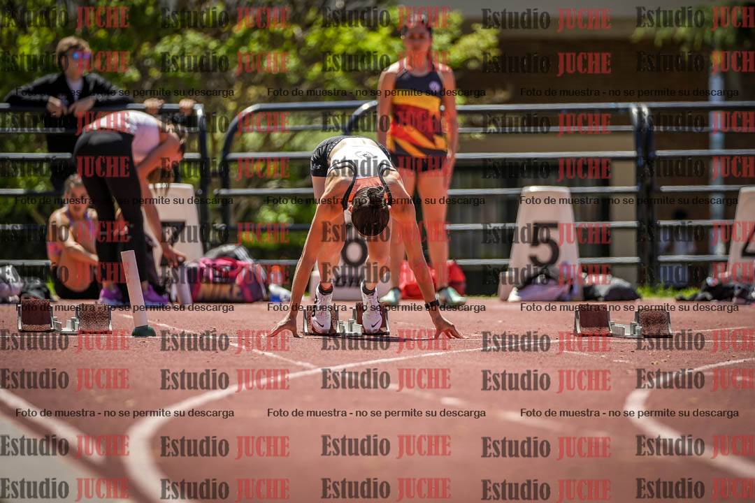 Fotos de los 100 m llanos de mujeres