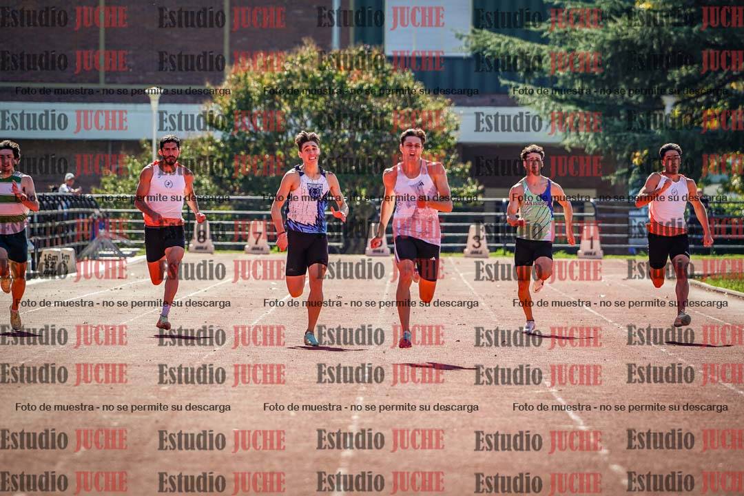 Fotos de los 200 m llanos de varones