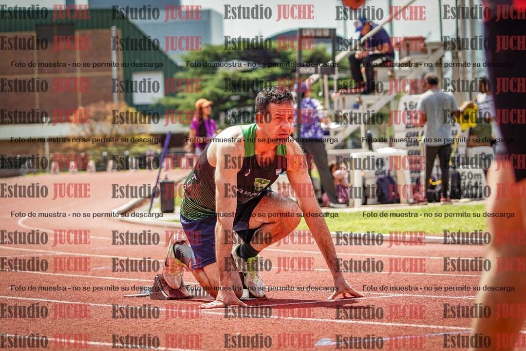 Fotos de los 400 m llanos de varones