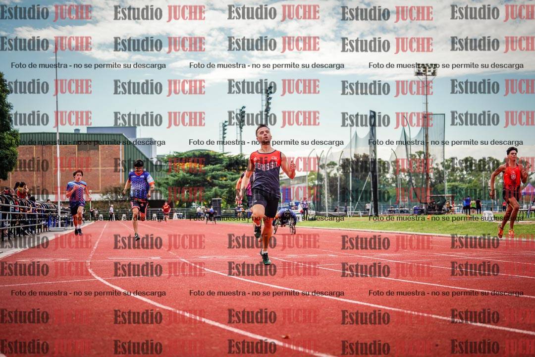 Fotos de los 200 m de varones