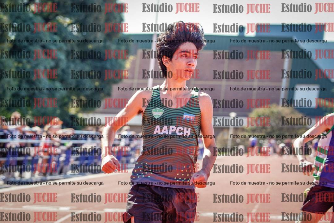 Fotos de los 100 m llanos de varones