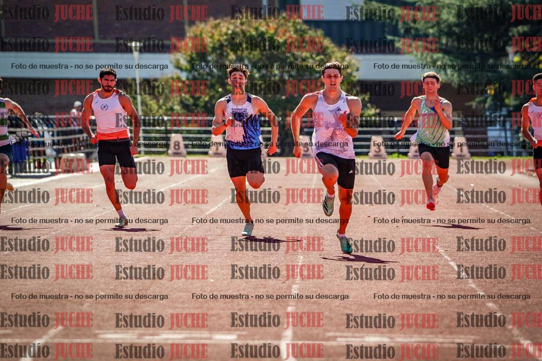 Fotos de los 200 m llanos de varones
