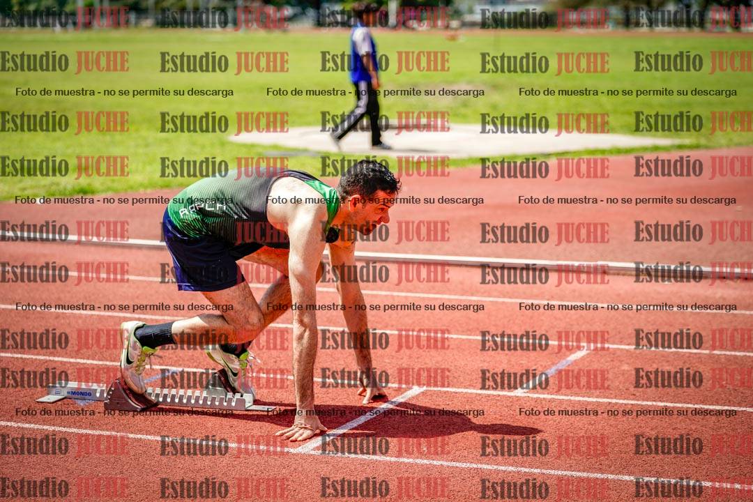 Fotos de los 400 m llanos de varones