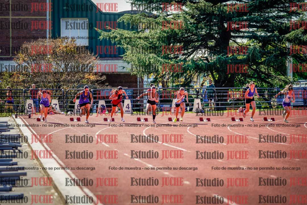 Fotos de los 100 m llanos de mujeres