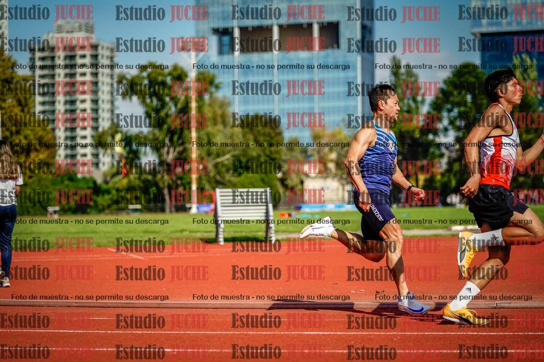 Fotos de los 200 m llanos de varones