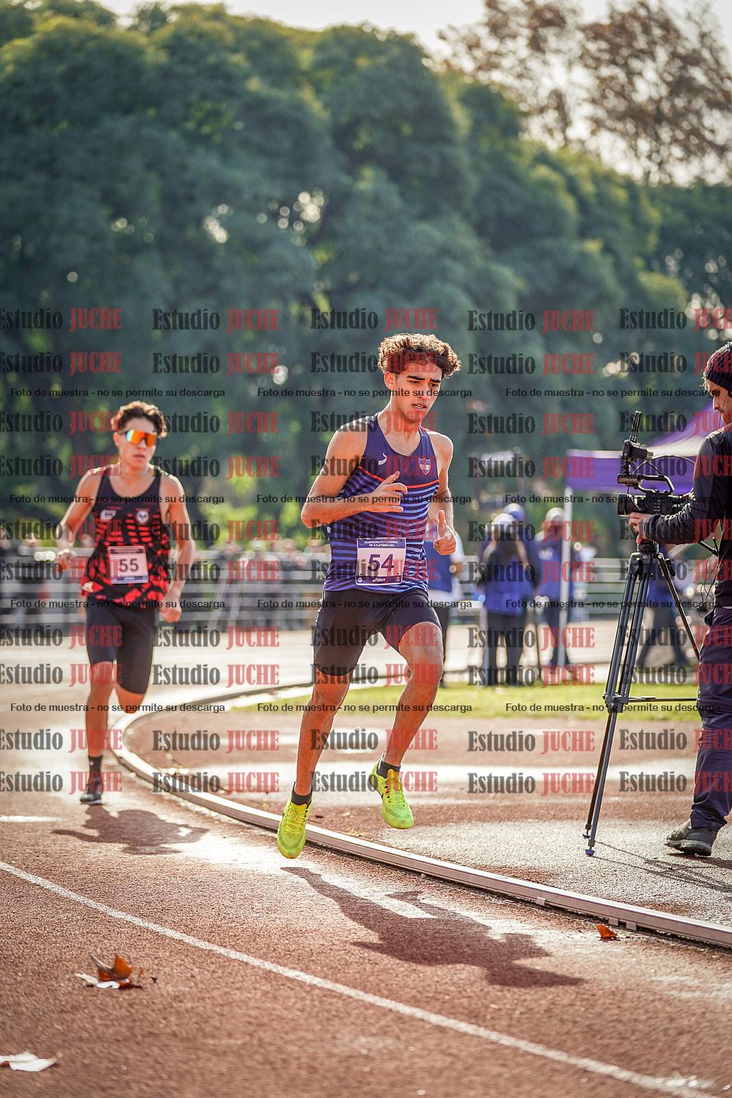 Fotos de los 800 m de varones
