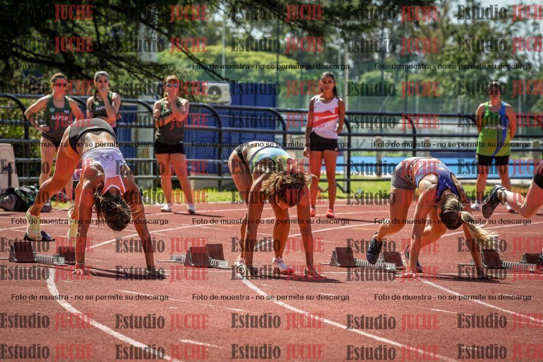 Fotos de los 100 m llanos de mujeres