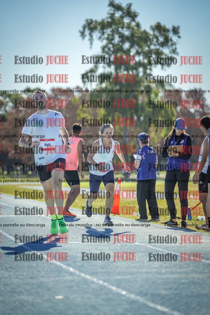 Fotos durante los relevos