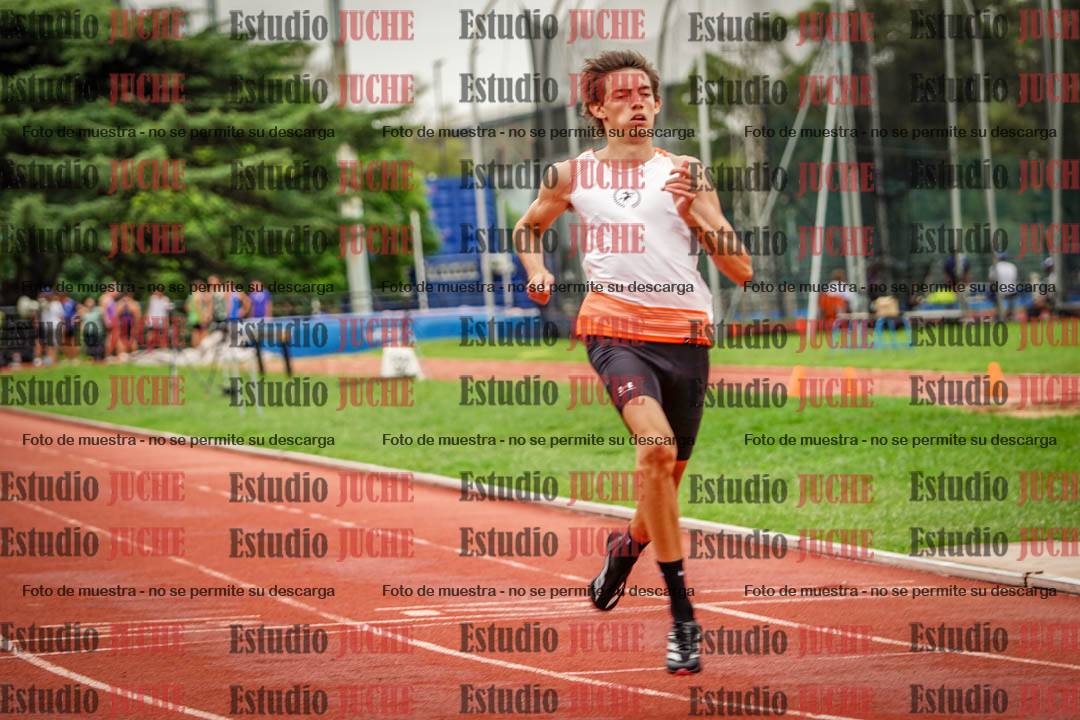 Fotos de los 100 m llanos de varones