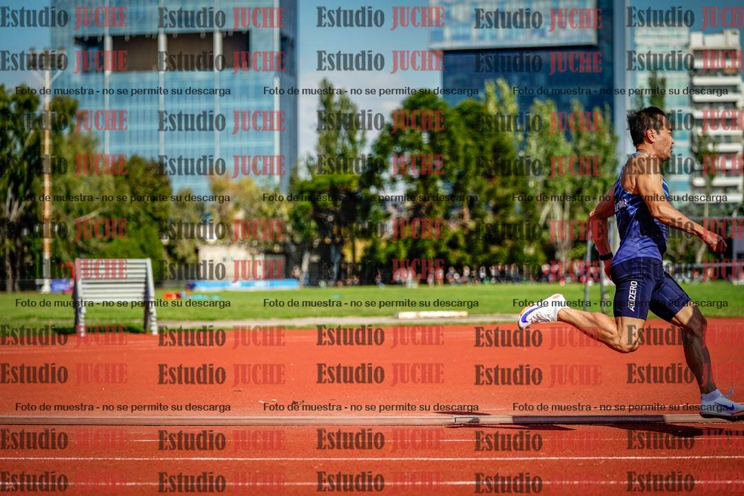 Fotos de los 200 m llanos de varones