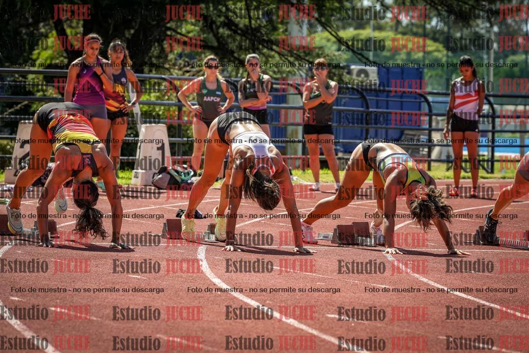 Fotos de los 100 m llanos de mujeres