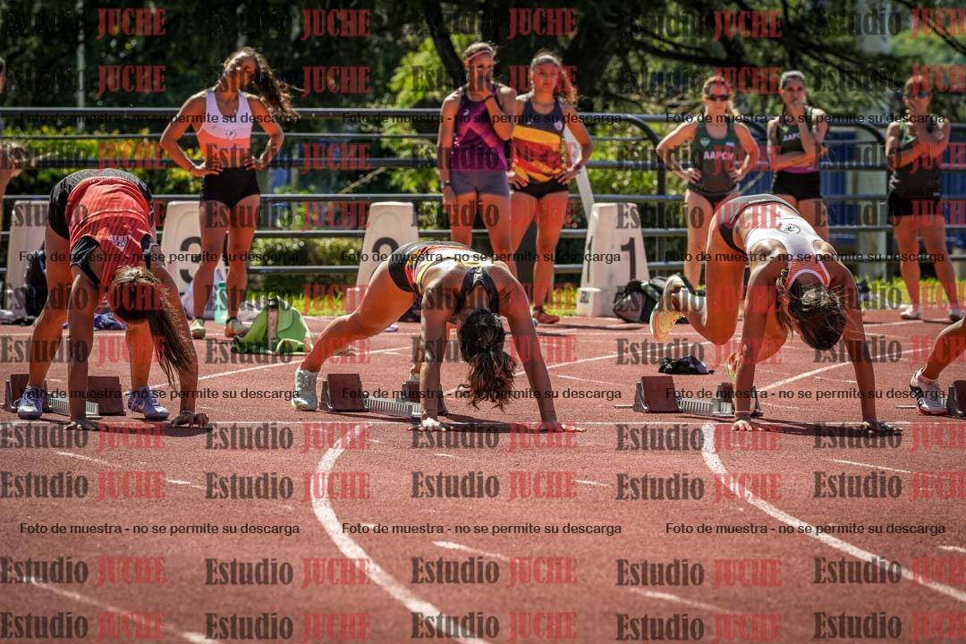 Fotos de los 100 m llanos de mujeres