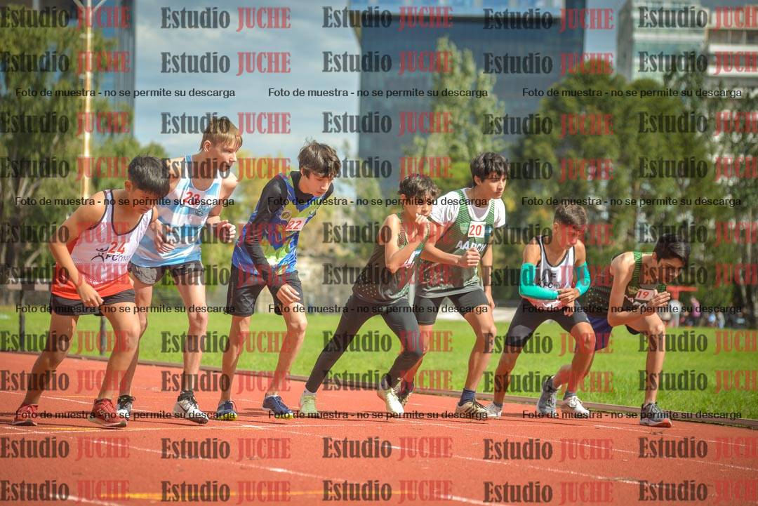 Fotos de los 600 m llanos de varones
