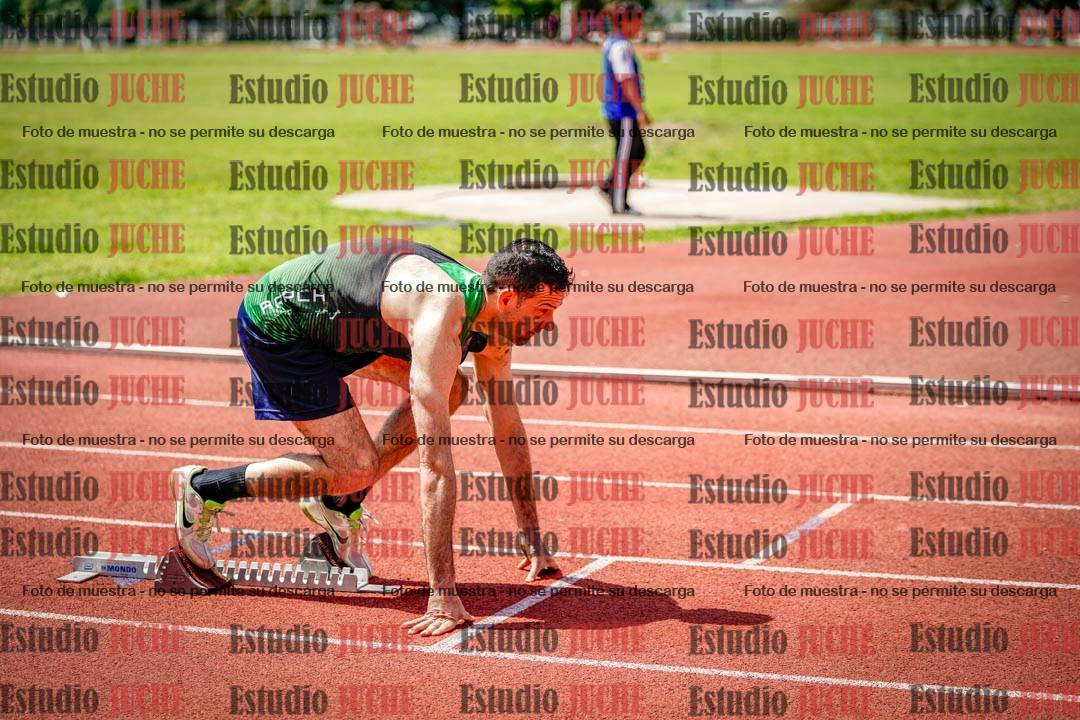 Fotos de los 400 m llanos de varones
