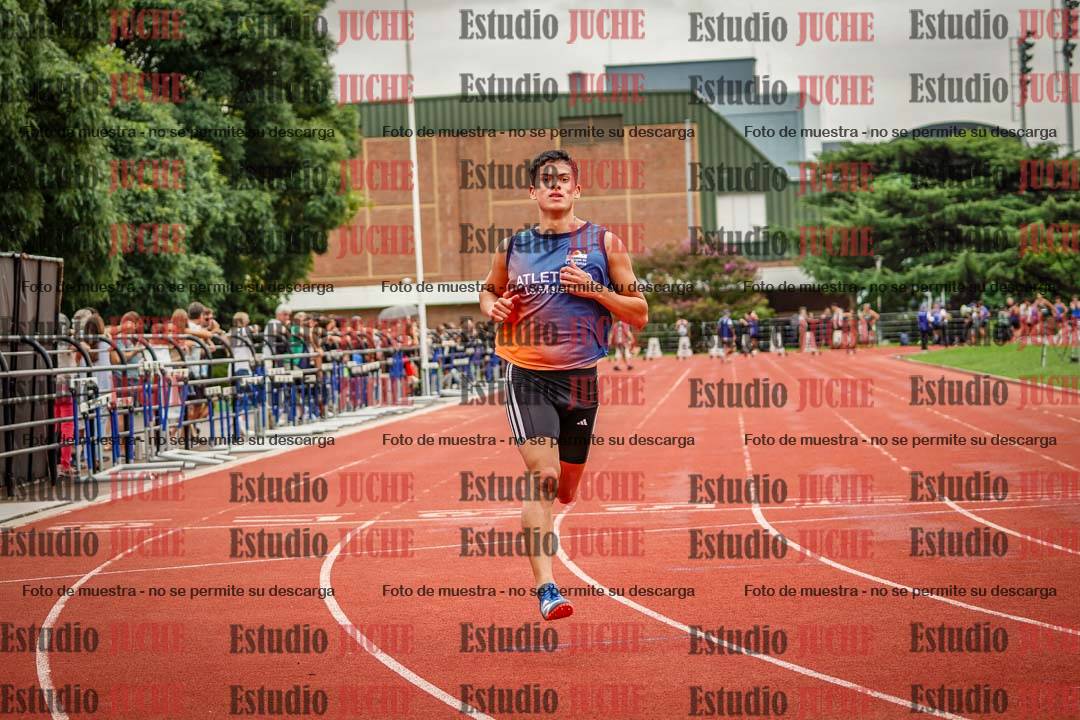 Fotos de los 100 m llanos de varones