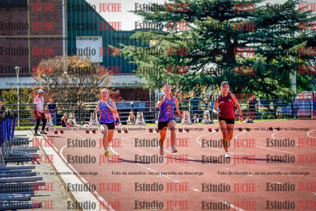 Fotos de los 100 m llanos de mujeres