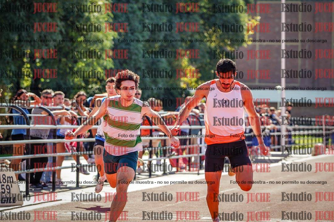 Fotos de los 200 m llanos de varones