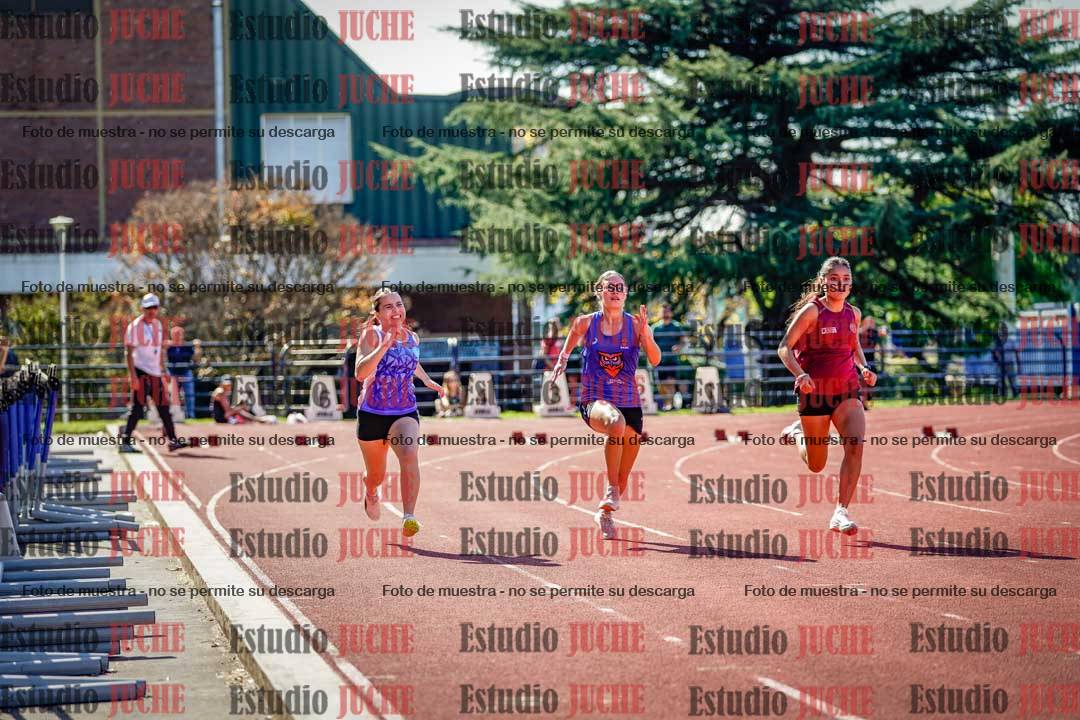 Fotos de los 100 m llanos de mujeres