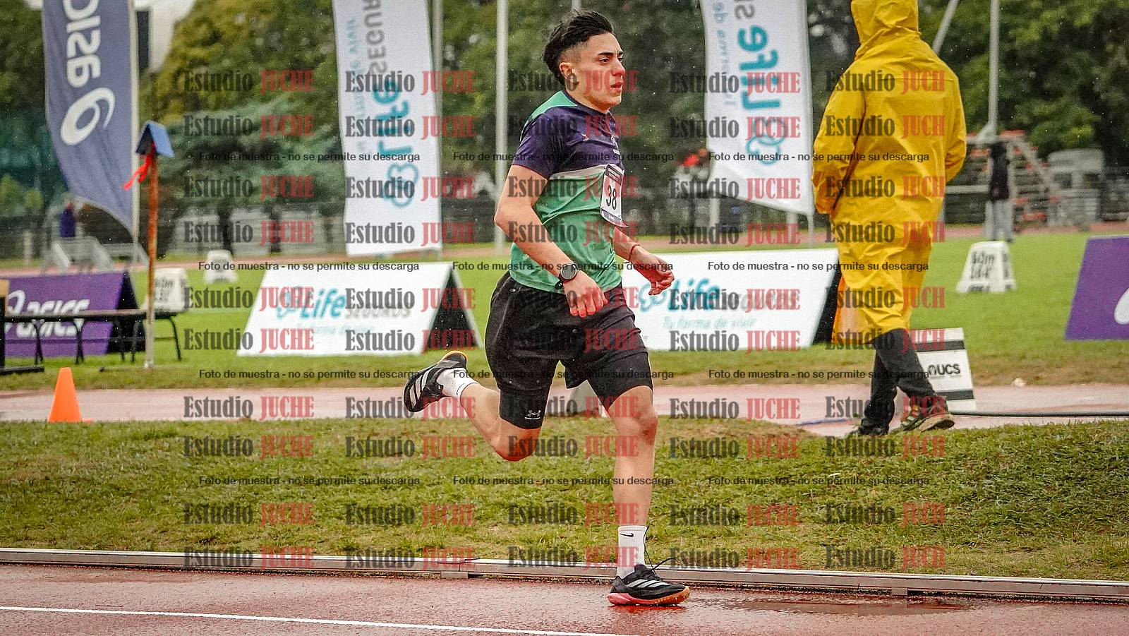Fotos de los 400 m de varones