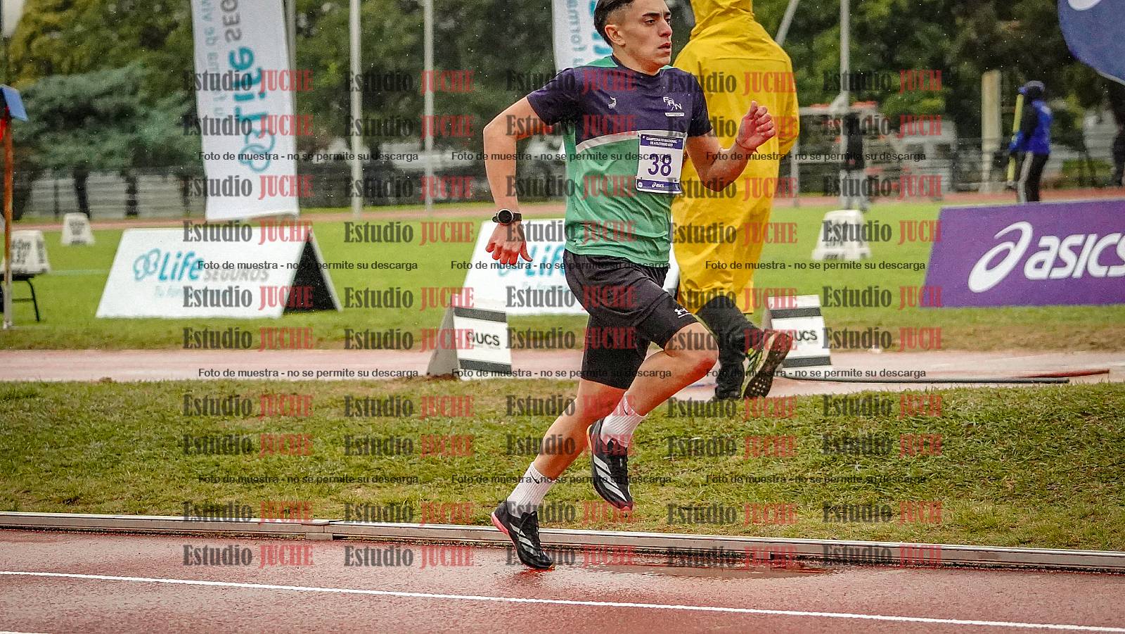 Fotos de los 400 m de varones