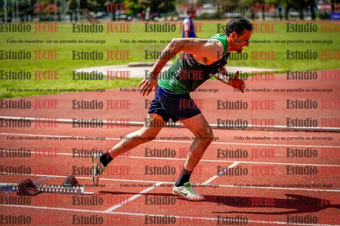 Fotos de los 400 m llanos de varones
