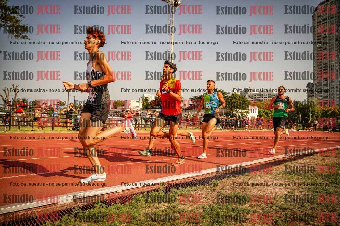 Fotos de los 1500 m llanos de varones