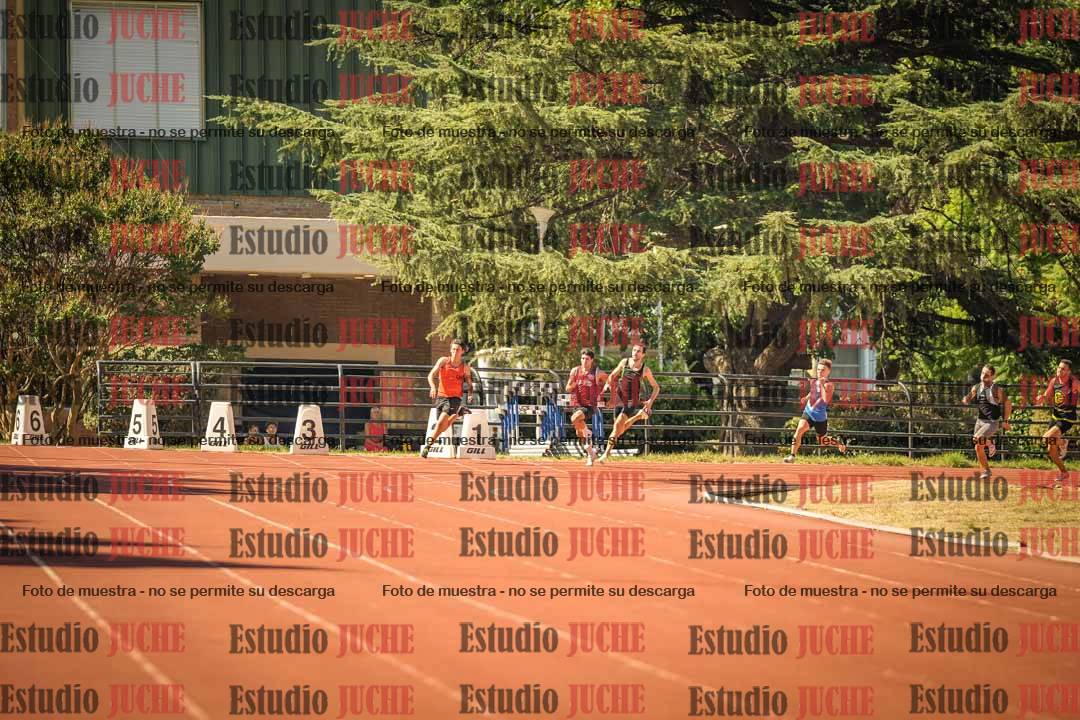 Fotos de los 200 m llanos de varones