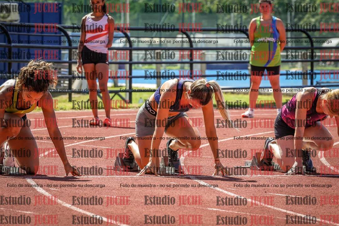 Fotos de los 100 m llanos de mujeres